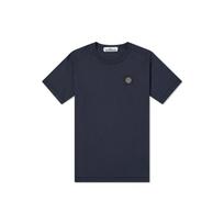Stone Island Patch Logo T-Shirt Navy Men Tops Blue 741524113-V0020 S