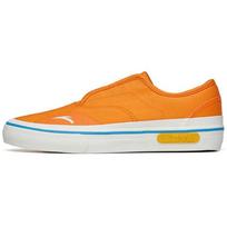 Anta Aohang Canvas All-Terrain Slip-On Outdoor Non-Slip Wear-Resistant Lightweight Low-Top Skate Shoes Women sneaker Sunset-Orange 122228017-11 37.5 orange