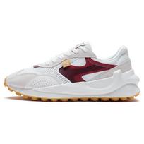 Li Ning Round And Square Shock Absorbing Non-Slip Wear-Resistant Low-Top Sports Casual Shoes Men sneakers White Red AGCS107-5 43 white