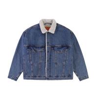 Levis Single Button Casual Long Sleeve Denim Jacket Unisex jackets 28814-0001 M