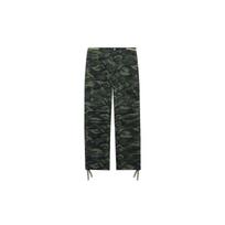 Li Ning Golden Era All Over Print Camouflage Pattern Button Straight Casual Pants Men Bottoms Green AKXT047-4 L