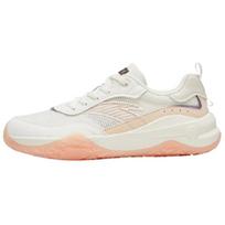 Anta Retro Shock Absorbing Lightweight Low Top Casual Running Shoes Women sneaker White Brown Pink 922328850-2 36.5 white