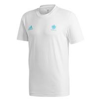 Adidas Euro 2020 Map Logo Crew Neck Cotton Short Sleeve T-Shirt Men Tops White FM3725 S