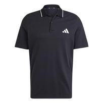 Adidas Essentials Comfortable Breathable Soft Short Sleeve Polo Shirt Men Polo Shirts Black White JE9023 S black
