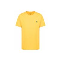Polo Ralph Lauren Solid Color Casual Short Sleeve T-Shirt Men Tops Yellow 710671438-221 S yellow
