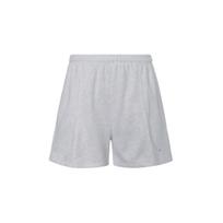 Nike Sportswear Chill Terry Solid Breathable Sports Knit Mid Waist Three Quarter Shorts Women Shorts White HF6941-051 L