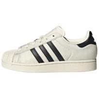 Adidas  Superstar 2 Off White Pony Hair Women Sneakers Cream Core-Black JQ7418 38⅔