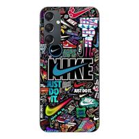 Dėklas Samsung Galaxy A05s Nike Air spalvotas stilius Just Do It Pikachu Goku Maniacase juoda