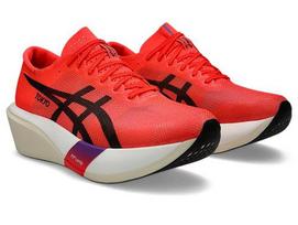 Asics Metaspeed Edge Tokyo Flash Red Black 1013A163-600 Men's Size EU 45 raudona