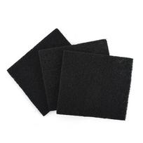Nauja! 3 vnt. naminių gyvūnėlių aktyvuotos anglies filtras, medvilninis aukštos adsorbcijos filtras kačių kraiko dėžėms (3pcs/pack) juoda