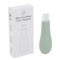 Deep Vibrate Skin Scrubber Facial Cleaner Shovel Spatula Blackhead Remover Face Scrubber Peeling Tool žalia
