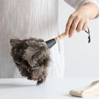 Feather Duster Wooden Handle Duster Anti-Static Dust Removal Dusters Ostrich Duster Feather Fur Brush For Home Cleaning Tools kava