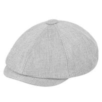 Men Casual Peaky Blinders Hat Spring Autumn Retro Beret Hats Wild Casual Hats Unisex Wild Octagonal Cap Street Caps One Size balta