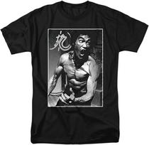 Bruce Lee Focused Rage Unisex Adult T Shirt S įvairiaspalvis