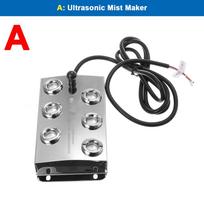 6 Head DC 36V 3Kg/H Ultrasonic Mist Maker Fogger For Mushroom New Ultrasonic Atomizer Industrial Humidifier Fog Machine A
