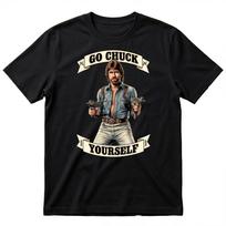 Chuck Norris Retro Vintage T Shirt Classic Action Star Appreciation Tee UK S