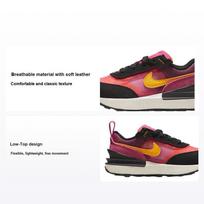 Nike Waffle One TD Active Fuchsia sportbačiai kūdikiams rožiniai juodi kokoso pieno DC0479-600 23.5 black