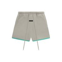 Fear of God Essentials Polar Fleece Shorts Seal Men Bottoms Grey 160SP244265F L gray