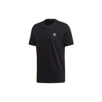 Adidas Originals Essential Tee Round Neck Sports Short Sleeve Men Tops Black FM9969 S black