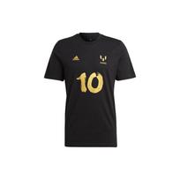 Adidas Messi Football CNY Graphic Tee Men Tops Black HY1013 M