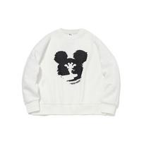 Li-Ning X Disney Kung Fu Mickey Hoodie Women Sweatshirt Cream AWDQB88-1 L