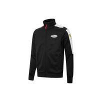 Puma „Ferrari Race T7“ bėgimo striukė su šonų spalva blokuojančia vyriška striuke juoda 533722-01 XL