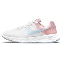 Nike  Revolution 6 Next Nature White Pink Glaze Hydrogen Women Sneakers Polar Hydrogen-Blue DC3729-100 36 white