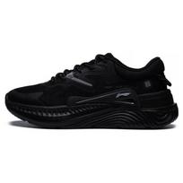 Li-Ning Starfire Lite Audinys Sintetinė Oda Neslystantys Atsparūs Dėvėjimuisi Kvėpuojantys Žemo Profilio Sportiniai Laisvalaikio Batai Vyrams Kedai Juodi AGLT101-3 43