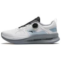 Anta Round Toe Shock Absorbing Wear Resistant Low Top Training Shoes Men Sneakers Gray Blue 112417711-2 41 gray