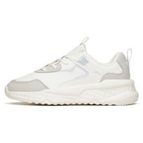 Anta Lifestyle Series Synthetic Leather Shock Absorbing Non-Slip Wear-Resistant Low-Top Casual Shoes Women Casual Shoes White Gray Purple 122118843S-4 37.5 white