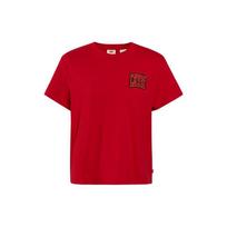 Levis SS23 Letter Logo Embroidered Round Neck Short Sleeve T-Shirt Women Tops A2226-0048 S