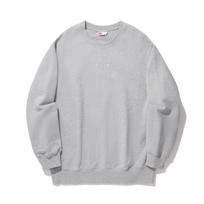 Li Ning Vital Series Sports Fashion Solid Color Crew Neck Pullover Long Sleeve Sweatshirt Unisex Sweatshirt Light-Gray AWDU329-4 L