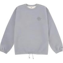 Levis Solid Color Loose Fit Crew Neck Sweatshirt Men sweatshirt Gray 38775-0003 L