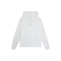Puma Basics Hoodie Solid Color Breathable Sports Casual Hoodie Women hoodies White 588793-02 XXL white