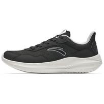 Anta Star Cloud Leather Mesh Splicing Shock Absorbing Breathable Low Top Casual Running Shoes Women sneaker Black 922435559-3 38 white