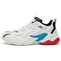 Anta Full Score Non-Slip Wear-Resistant Low-Top Dad Shoes Men sneaker White Blue 112018882-1 41 white