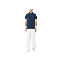 Polo Ralph Lauren Casual Solid Straight Fit Short Sleeve Polo Shirt Men tops Blue 710680784-140 L blue