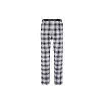 Calvin Klein Plaid Flannel Jacquard Waistband Comfortable Sleep Pants Men bottoms Black White NM2203-5T9 L
