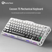 Gravity Planet Cocoon 75 GS K1 Tri-Mode Gasket Custom Mechanical Keyboard
