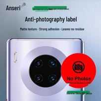 Ansell Guard Anti-Spy Telefono Kameros Privatumo Lipdukai black