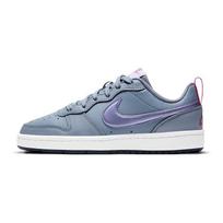Nike Court Borough Low 2 GS Ashen Slate Kids Sneakers Grey Fireberry Thunder-Blue BQ5448-402 36 gray