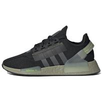 adidas NMD_R1 V2 Black Lime Vyrams Sportbačiai Juodi-Pilki-Penkių Krokerių GY6166 40