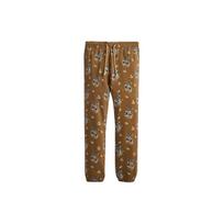 Kith Begonia Floral Williams I Sweatpant Canvas Unisex Bottoms Tan KHM060084-210 L brown