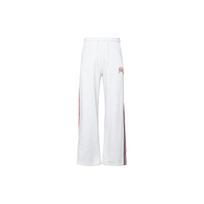 Jordan Paris Saint-Germain Co-Branded Striped Knit Fleece Lined Sweatpants For Winter Women Bottoms White DM4984-051 XS