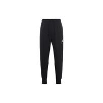 Jordan Solid Logo Print Drawstring Jogger Knit Sweatpants Men Bottoms Black DQ7333-010 M