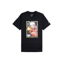 Air Jordan Remastered Photo Print T-Shirt Men Tops Black AT8936-010 S