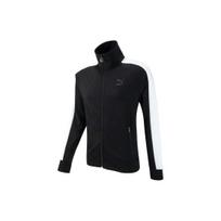Puma Logotipu išsiuvinėta užtraukiama apykakle ilgomis rankovėmis striukė Vyriškos striukės juodos 538820-56 XL black