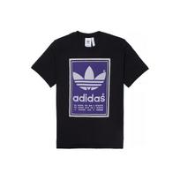 Adidas Originals Logo Print Crew Neck Sweatshirt American Vintage Men Tops Black ED6936 S blue