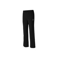 Puma Classics Drawstring Casual Straight-Leg Knit Pants Women bottoms Black 599223-01 XXL white