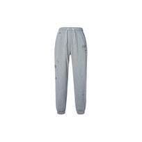 Nike Casual Lace-Up Breathable Knit Sweatpants Women Bottoms Light-Grey DD5043-063 L